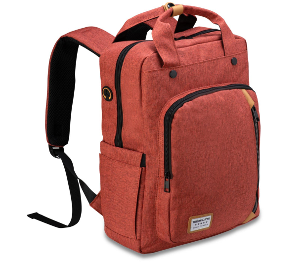 Semi Line Plecak na laptopa 16" pomarańczowy L2005-5 - 1145795 - zdjęcie 2